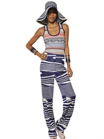 MISSONI - STRICKTOP AUS STRETCHVISKOSE - MULTI