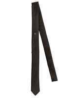 DIOR HOMME - 4CM BEE SILK SATIN TIE - BLACK/BLUE