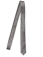 DIOR HOMME - 4CM MICRO SILK JACQUARD TIE - SILVER