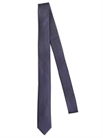 DIOR HOMME - 5CM MICRO SILK JACQUARD DIOR LOGO TIE - BLUETTE