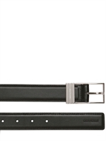DIOR HOMME - 3CM GÜRTEL AUS KALBSLEDER - SCHWARZ