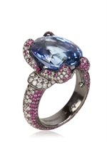 THEODOROS - CEYLON SAPPHIRE RING - BLUE SAPPHIRE