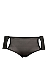 LASCIVIOUS - SHORTS IN RETE - NERO