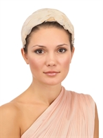 NANÀ - HEAVEN GOOSE FEATHER HEADBAND - CREAM