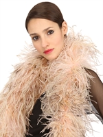 NANÀ - OSTRICH FEATHER BOA - ROSE