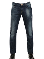DOLCE & GABBANA - JEANS GOLD IN DENIM LAVATO 18CM - BLU
