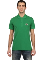 DOLCE & GABBANA - PIQUET POLO SHIRT - GRÜN