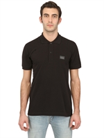 DOLCE & GABBANA - PIQUET POLO SHIRT - SCHWARZ