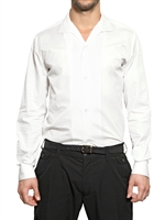 DOLCE & GABBANA - POPELINEN HEMD LOOSE FIT - WEIß
