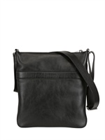 SAINT LAURENT - SMALL LEATHER CROSS BODY BAG - BLACK