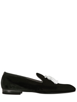 MAX VERRE - 20MM SAMTLOAFERS - SCHWARZ