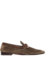 MAX VERRE - 25MM WILDLEDERLOAFERS - KHAKI