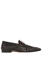 MAX VERRE - 25MM WEICHE NAPPALEDERLOAFERS MIT TARLATANDETAIL - SCHWARZ