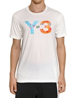 Y-3 - LEICHTES T-SHIRT AUS BAUMWOLLJERSEY MIT LOGODRUCK - WEIß