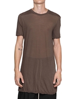 RICK OWENS - T-SHIRT IN JERSEY DI COTONE - DNA DUST