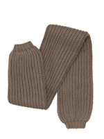 RICK OWENS - SCALDA MUSCOLI IN COTONE A COSTE - POLVERE