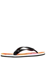 Y-3 - PRINTED RUBBER FLIP-FLOPS - MULTI