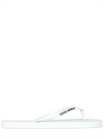 DSQUARED - INFRADITO IN GOMMA 10MM - BIANCO