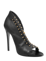 GIUSEPPE ZANOTTI - 120MM ANJA RUBIK CALFSKIN SANDALS - BLACK