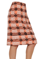 MARNI - GONNA IN CREPE DE CHINE STAMPA 