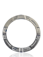 BALMAIN - METALL KREIS ARMBAND - SILBER