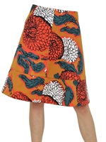 MARNI - GONNA IN GABARDINA DI COTONE - MULTICOLORE