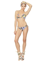 MSGM - PRINTED LYCRA BIKINI - MULTI