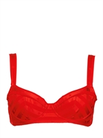 FIFI CHACHNIL - REGGISENO IN TECHNO RASO - ROSSO