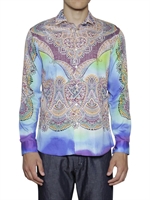 ETRO - HEMD AUS SATIN UND BAUMWOLLE MIT DRUCK - MULTI