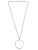 ANN DEMEULEMEESTER - SILVER NECKLACE - SILVER