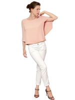MORINE COMTE MARANT - CAPETOP AUS TECHNOKREPP - ANTIK ROSA