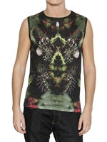 TOTHEM - JERSEY TANK TOP MIT KAKTUSDRUCK - MULTI