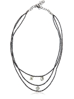 ROUGHDIAMONDS.DK - HALSKETTE MIT ROHDIAMANTEN - BLACK DIAMONDS