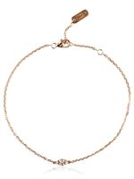 ALEXANDER FUCHS - GOLDKETTENARMBAND - ROSA GOLD