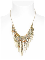 NATASHA COLLIS - THE NEW TREASURE HALSKETTE - GOLD/MULTICOLOR