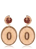 LEDAOTTO - VERONA ARENA EARRINGS - PINK GOLD