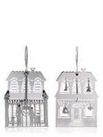 LOROETU - SUNSHINE FAMILY DELUXE EARRINGS - WHITE/BLACK