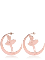 LOROETU - BALLERINA ON THE MOON EARRINGS - PINK