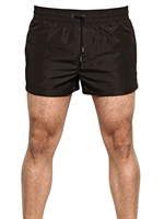 DOLCE & GABBANA - TECHNO BATHING SUIT SHORTS - BLACK