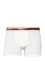 DOLCE & GABBANA - BOXER IN JERSEY DI COTONE - BIANCO