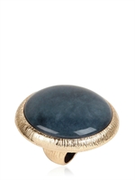 LOLA ROSE LONDON - HENRIETTA MIDNIGHT QUARZ RING - MIDNIGHT