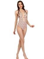 CHLOE' - PRINTED LYCRA SWIMMING SUIT - MULTI