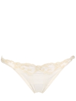 LA PERLA - TANGA IN TULLE E PIZZO - AVORIO