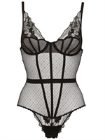 LA PERLA - BODY IN TECHNO PIZZO - NERO