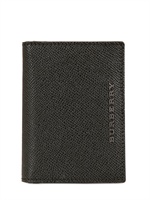 BURBERRY - BUSINESS KREDITKARTENHÜLLE AUS LEDER - SCHWARZ