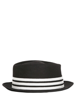 Y-3 - PORK PIE HAT AUS FILZ - SCHWARZ