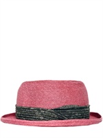 MARC JACOBS - PAPIERSTROHHUT - PINK