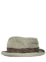MARC JACOBS - PAPIERSTROHHUT - GRAU