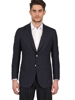 BRIONI - ENGER WOLLBLAZER MIT 2 KNÖPFEN - BLAU