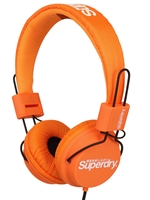 SUPERDRY - CUFFIE PIEGHEVOLI - ARANCIO/BIANCO